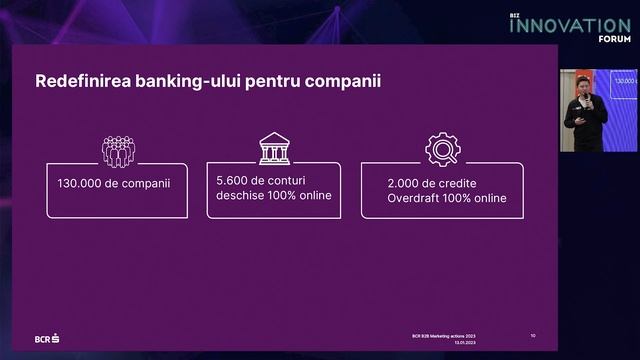 Cătălin Lupoaie, B2B Marketing Manager, BCR | Biz Innovation Forum 2023 смотреть онлайн