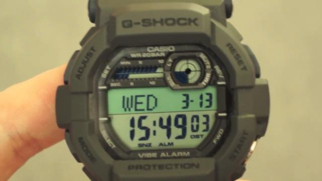 Обзор часов Casio G-Shock GD-350 смотреть онлайн