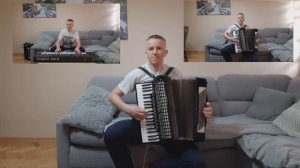 Marsz Tęsknota - weselny marsz kawalerski, Akordeon