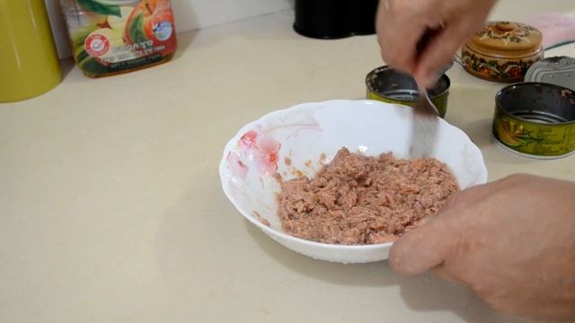 Баклажаны с тунцом в духовке. МЯСОЖОР 176