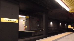 Metro trains in MIlan