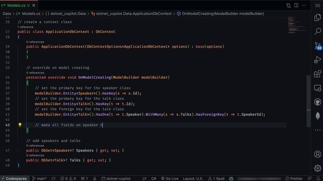 Create a .NET Web API with Entity Framework with GitHub Copilot смотреть онлайн