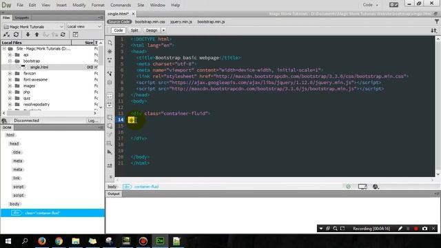 Make a mobile responsive website with Bootstrap lesson 1 - container-fluid смотреть онлайн