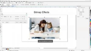 CorelDRAW 21th Lesson Bitmap Effect Illustration, Logo Trace, Picture Background Remove TEVTA Onlin