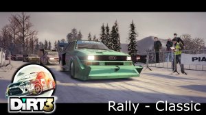 Audi Quattro S1 - классическое ралли | Прохождение игры DiRT3 | Logitech G29