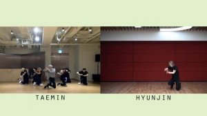 Taemin & Hyunjin "Criminal" Dance Practice