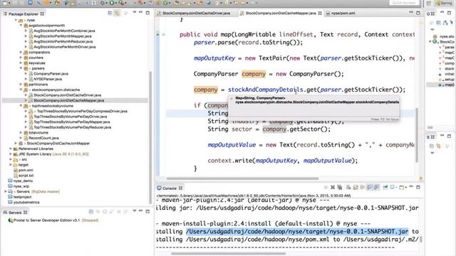 Hadoop Map Reduce Development - 04 Distributed Cache - Development of Driver смотреть онлайн