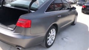 2015 Audi A6 FN002479+LEATHER SEATS+USB+Silver+Airbag+Radio