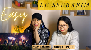 LE SSERAFIM (르세라핌) 'EASY' OFFICIAL MV | FIRST TIME REACTION!