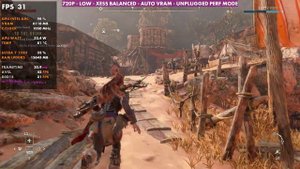 Horizon Forbidden West MSI Claw Gameplay and Performance