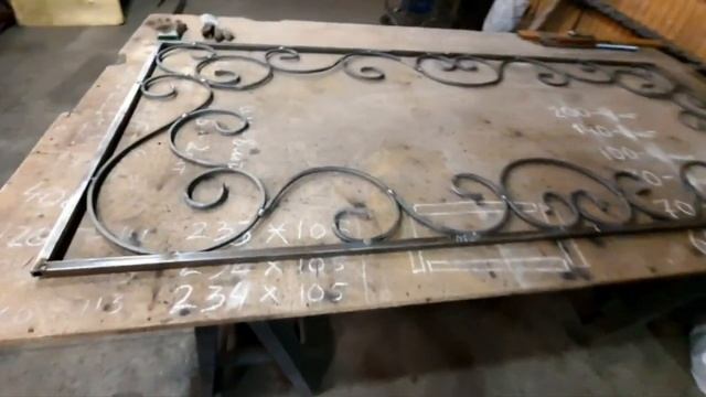 ✅Кованая решётка на крыльцо. Холодная ковка своими руками. смотреть онлайн