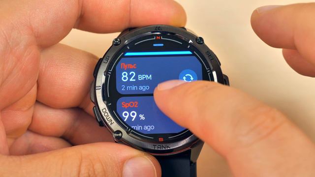 Kospet Tank T3 Ultra Меню смотреть онлайн