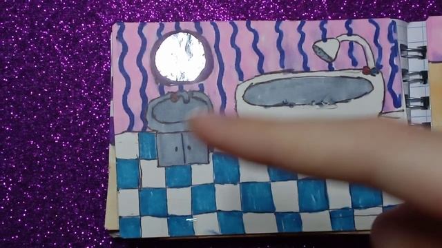 Мой бумажный дом в блокноте для бумажной лили и басика смотреть онлайн