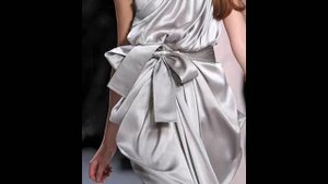 Как модно и красиво завязать пояс на платье! How fashionable and beautiful to tie a belt on a dress