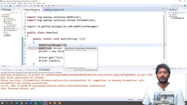 02 - Better Approach - Launch Browser : Selenium Java смотреть онлайн