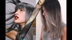 Пепельный цвет волос модный в 2018