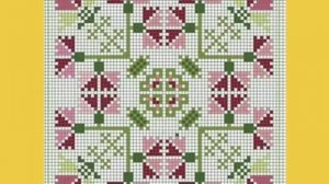 Amazing Cross stitch for middle part of project & border / new dosuti design / dosuti design 2018