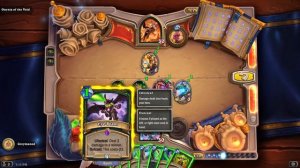 Hearthstone: Book of Mercenaries- Varden VS Onyxia of the Void Puzzle # 2