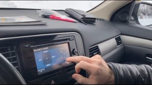 Легкая настройка звука в магнитоле Mitsubishi Outlander 3 настройка штатной магнитолы