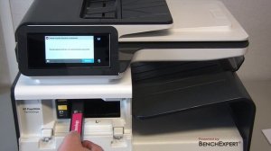 Replacing ink cartridges HP PageWide Pro MFP 477dw
