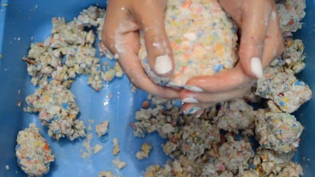 Делаю большие залипушки из остатков мыла