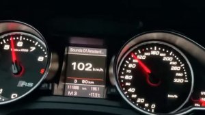 Audi RS5 4.2 V8 acceleration tests