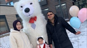 Аниматор белый медведь ❄️