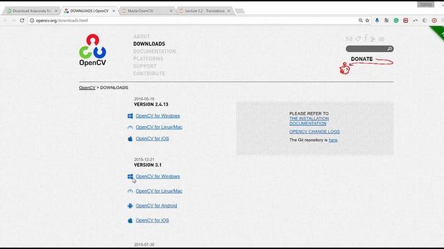 004 OpenCV  Python Installation Windows