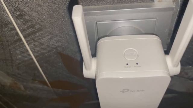 Включение  усилителя для Wi Fi
