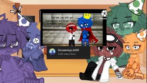 Rainbow Friends React To Memes||Roblox||Gacha Club|| 1/? ||•~Starlight~•
