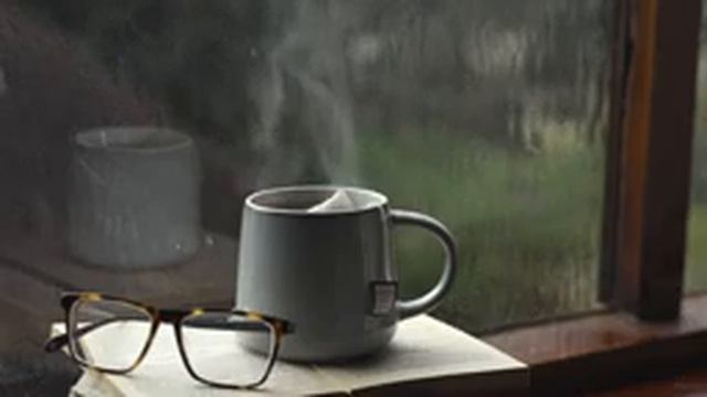 Звук дождя и камина за окном для сна, без грома, для детей. смотреть онлайн