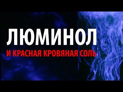 ХИМИЧЕСКОЕ СВЕЧЕНИЕ: ЛЮМИНОЛ И КРАСНАЯ КРОВЯНАЯ СОЛЬ смотреть онлайн