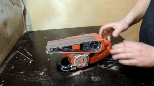 Как бы обзор.Машинка шлифовальная ленточная BLACK & DECKER KA88