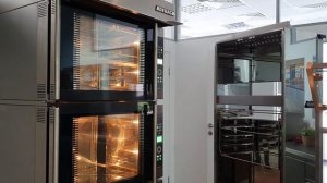 Тест выпечки на конвекционной печи DEBAG Dila - продукт "Круассан Слив." (замороженный полуфабрикат