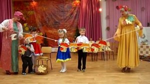 Осень в детском саду. Конкурс  Развесь грибочки