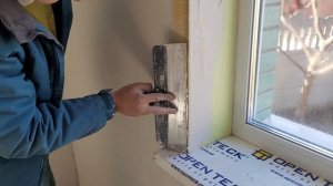 ОТКОСЫ СВОИМИ РУКАМИ !! Откосы на окно легко и быстро за 10 $