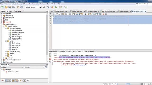Log4jWARN No Appenders Could Be Found For Logger