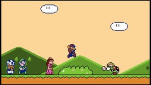 Super Mario 3D World 8 Bit Remix