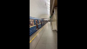 Парад поездов метро Москвы и СПБ