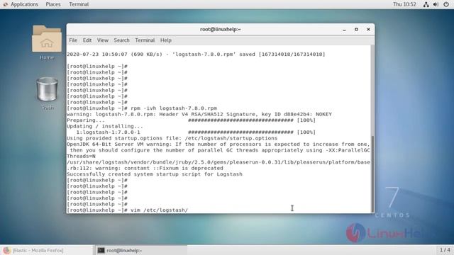 How To Install Logstash On CentOS 7.6 смотреть онлайн