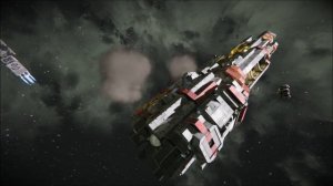 Space Engineers - Clang Torpedo got me, ship out of control