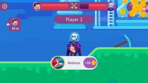 Bowmasters (Боумастер) Видео Игра про ДУЭЛЬ ГЕРОЕВ СОСТАВАМИ ОТ ПОДПИСЧИКОВ на телефоне