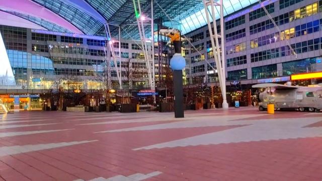 Munich Airport terminal 2 Rainbow ? colours 2021 Bavaria, Germany смотреть онлайн