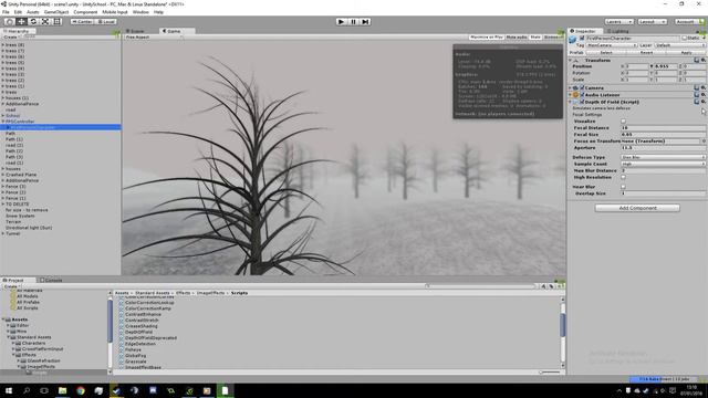Unity Tutorial - How to Add DoF and other Image Effects смотреть онлайн