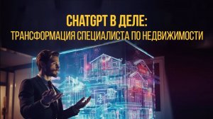 ChatGPT в деле: трансформация специалиста по недвижимости