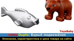 LEGO DUPLO 10576: Бурый медвежонок