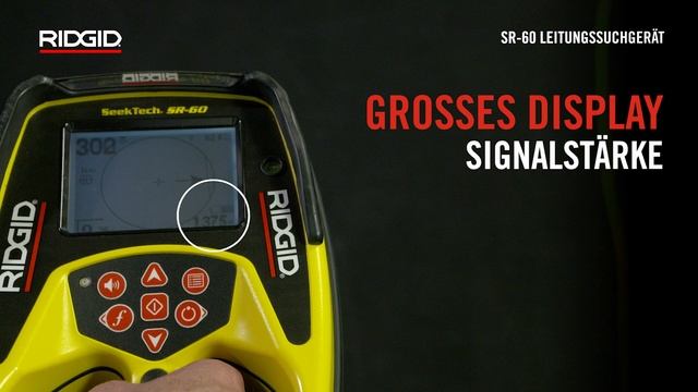RIDGID SeekTech SR-60 Leitungssuchgerät смотреть онлайн