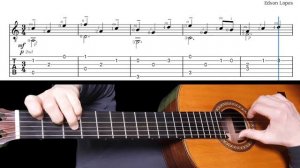 Canção Triste - Edson Lopes, Tab & Fingering