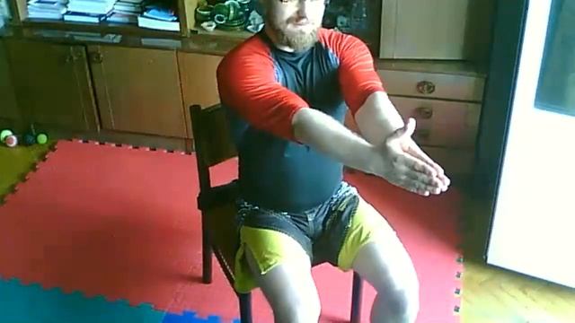 Детская гимнастика на стуле смотреть онлайн