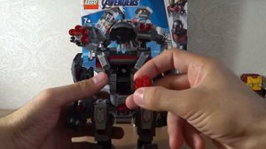 LEGO Marvel 76124 Мстители Финал Воитель Распаковка и обзор набора